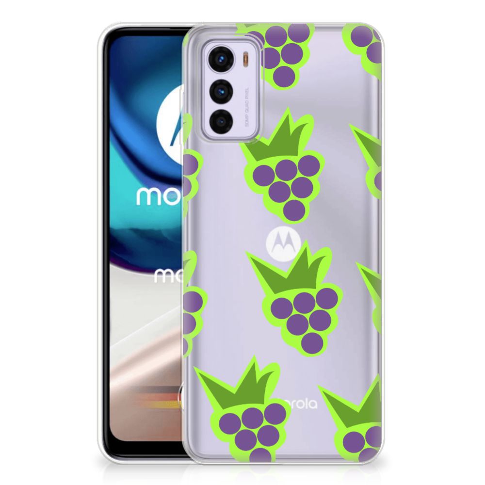 Motorola Moto G42 Siliconen Case Druiven B2C Telecom