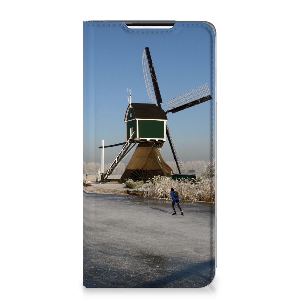 Samsung Galaxy S21 Book Cover Schaatsers - B2C Telecom