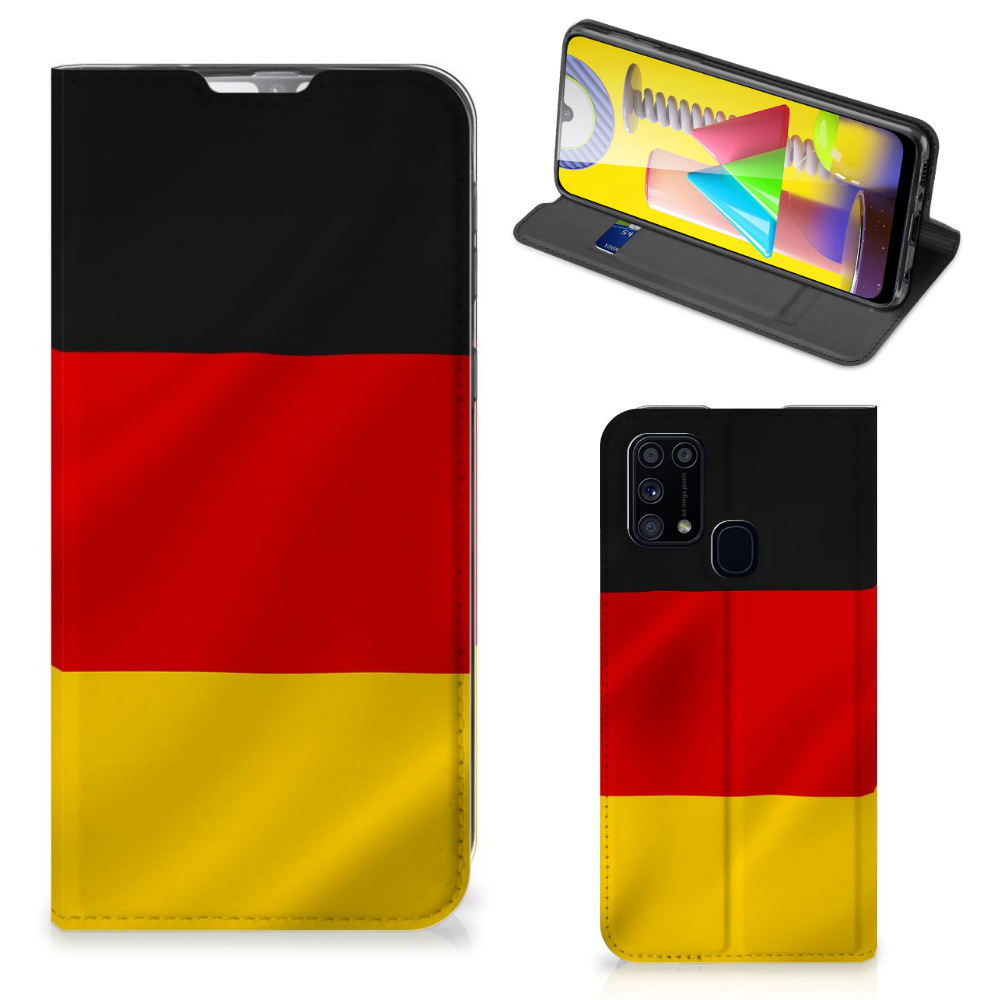 Samsung Galaxy M31 Standcase Duitsland - B2C Telecom