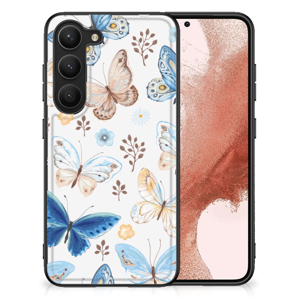 Dierenprint Telefoonhoesje voor Samsung Galaxy S23 Vlinder B2C Telecom
