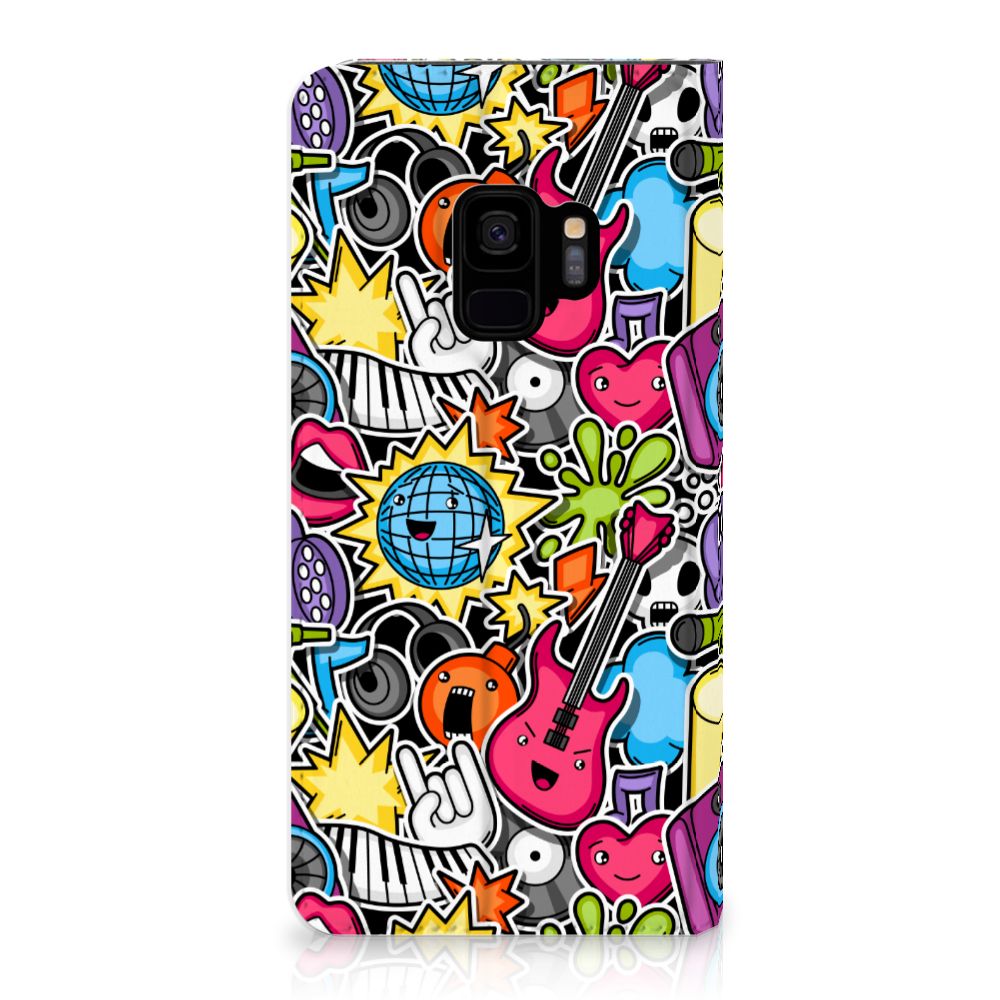 Samsung Galaxy S9 Hippe Standcase Punk Rock