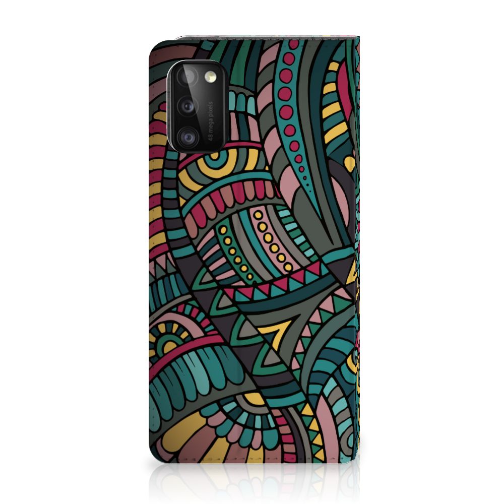 Samsung Galaxy A41 Hoesje met Magneet Aztec - B2C Telecom