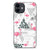 iPhone 12 Pro | 12 (6.1") Back Cover Flamingo Triangle