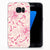 Samsung Galaxy S7 TPU Case Pink Flowers