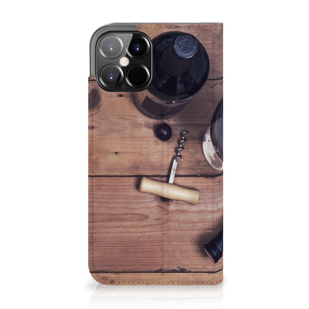 iPhone 12 Pro Max Flip Style Cover Wijn - B2C Telecom