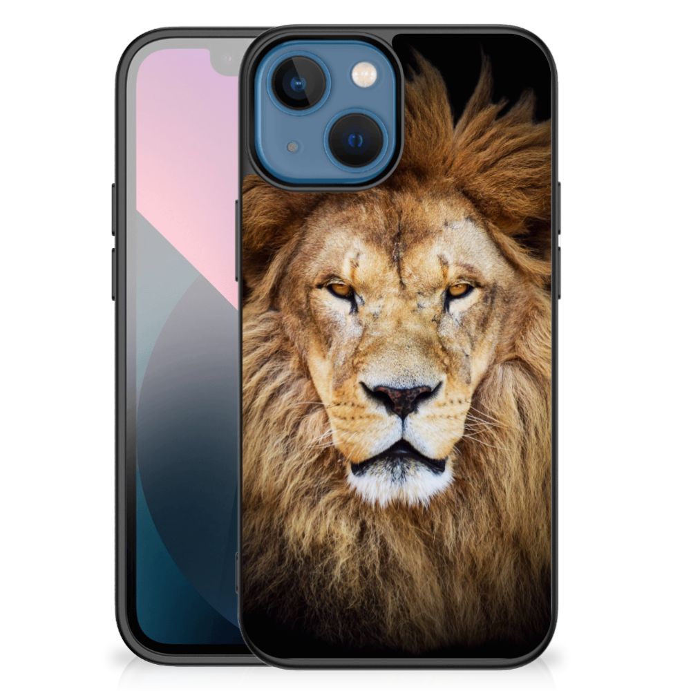 Apple iPhone 13 mini Dierenprint Telefoonhoesje Leeuw B2C Telecom