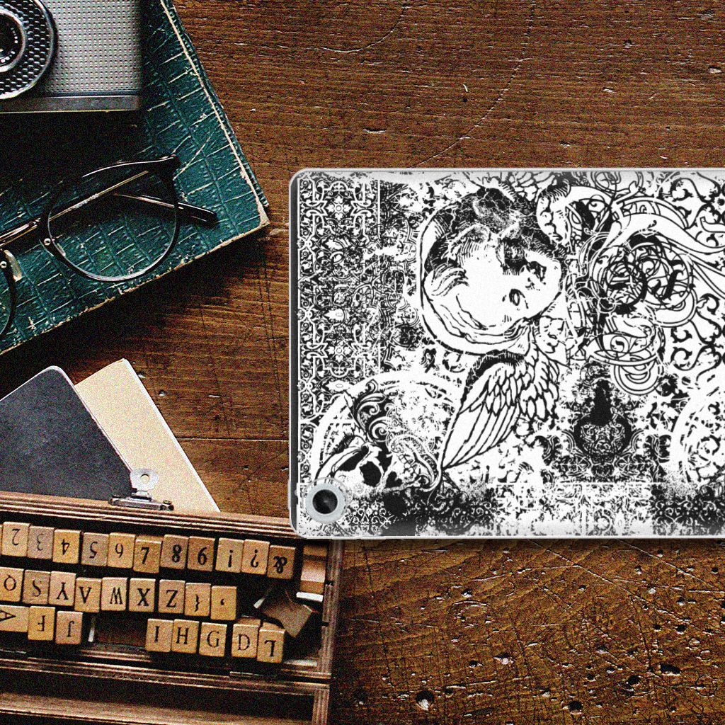 Tablet BackCover Lenovo Tab M10 Plus (3e generatie) Skulls Angel