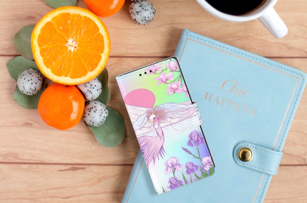 Sony Xperia XA1 Telefoonhoesje met Pasjes Bird