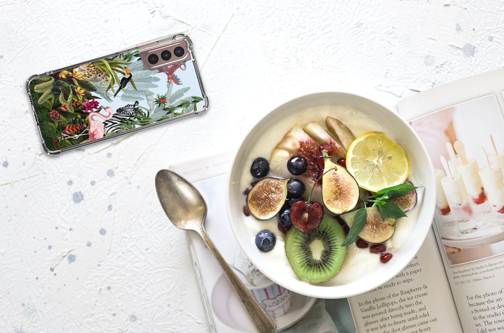 Case Anti-shock voor Samsung Galaxy S21 Plus Jungle B2C Telecom