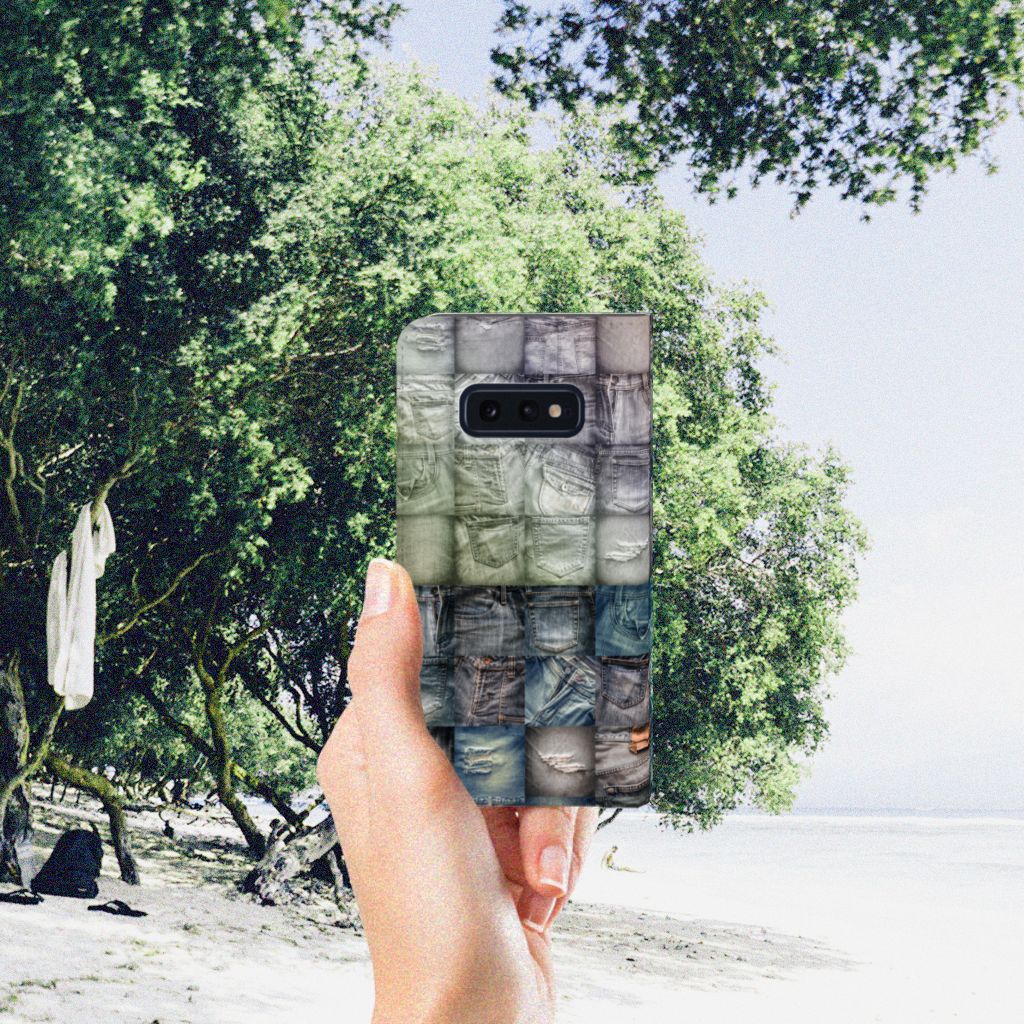 Hippe Standcase Samsung Galaxy S10e Spijkerbroeken