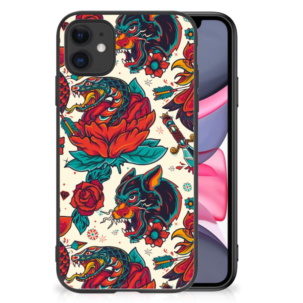 Silicone Back Case voor iPhone 11 Old Skool B2C Telecom