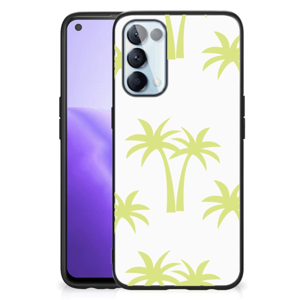 OPPO Reno5 5G | Find X3 Lite Bloemen Hoesje Palmtrees