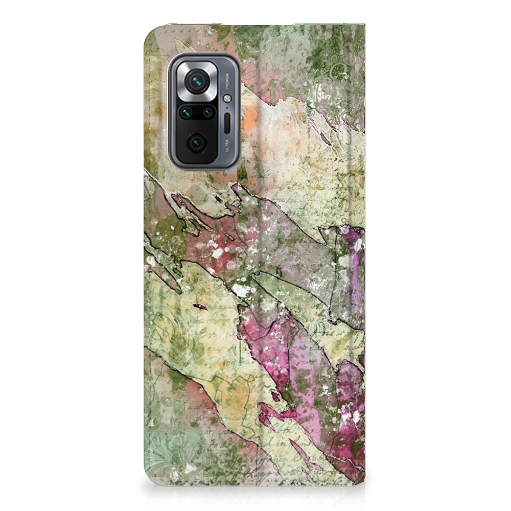 Bookcase Xiaomi Redmi Note 10 Pro Letter Painting - B2C Telecom