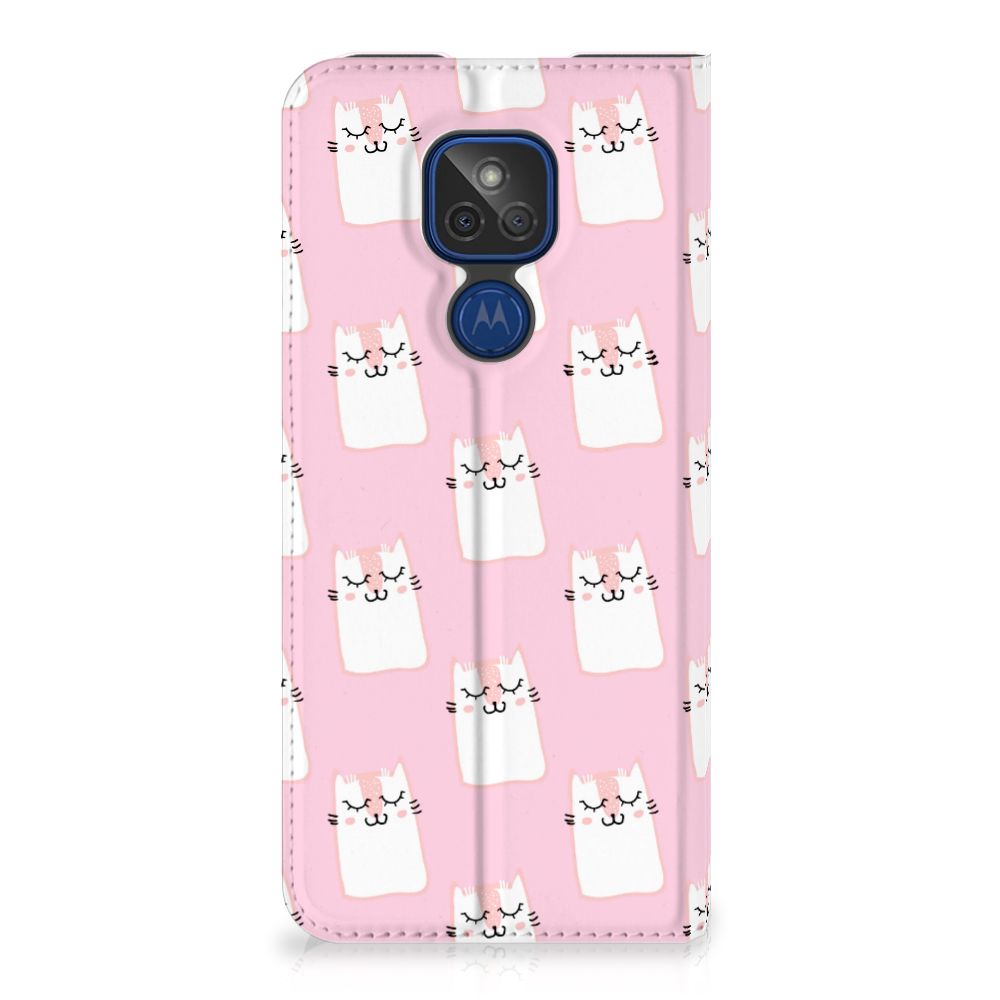Motorola Moto G9 Play Hoesje maken Sleeping Cats - B2C Telecom