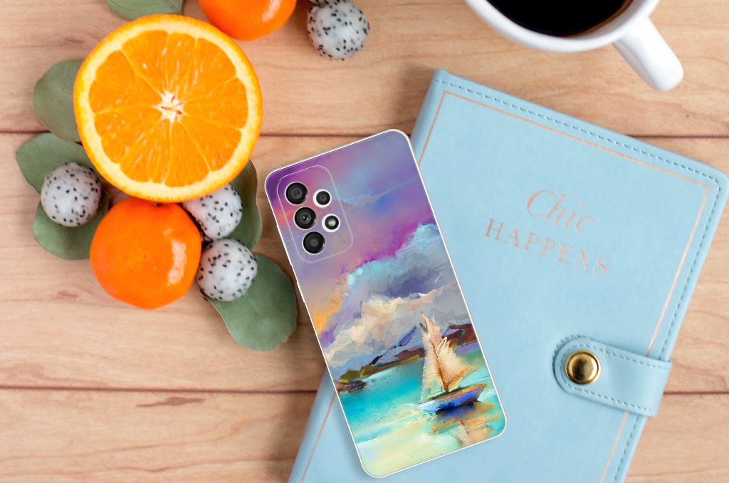 Hoesje maken Samsung Galaxy A73 5G Boat B2C Telecom