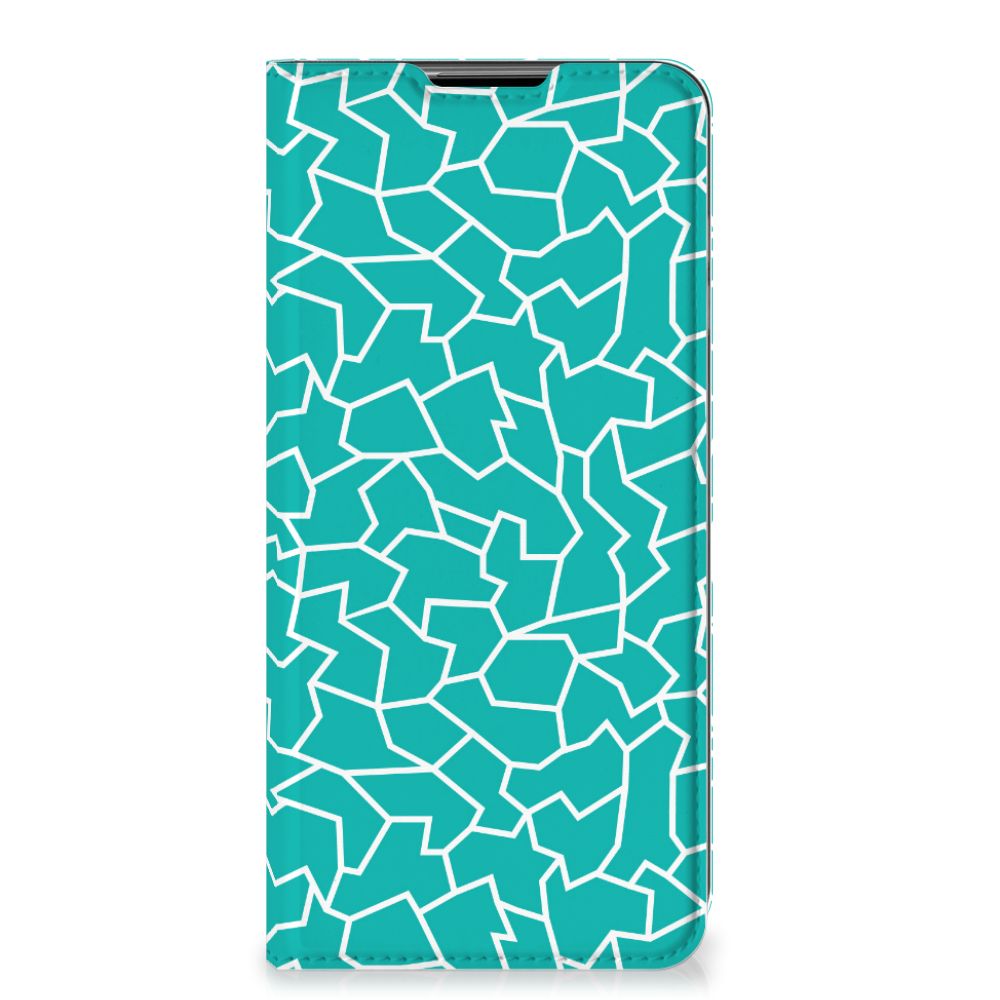 Samsung Galaxy A32 5G Bookcase Cracks Blue - B2C Telecom