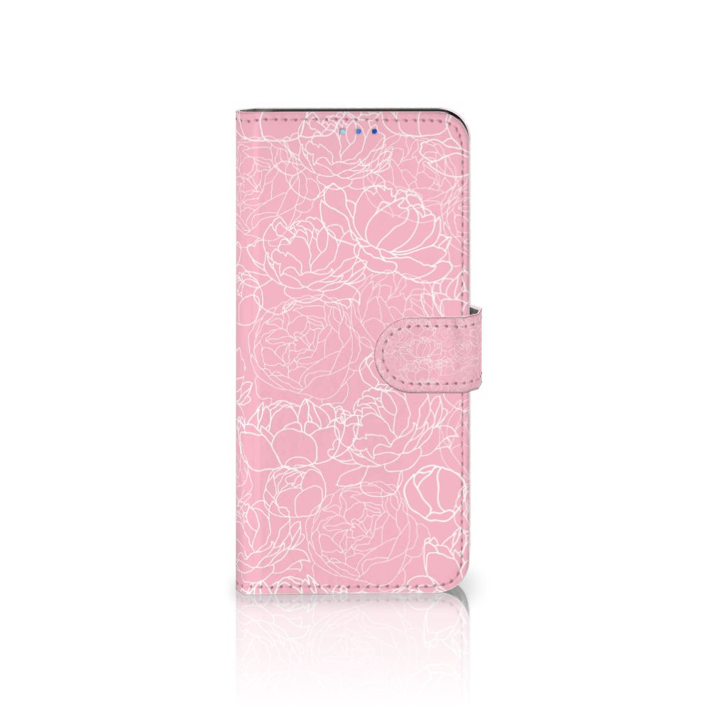 OPPO Find X3 Neo 5G Hoesje White Flowers