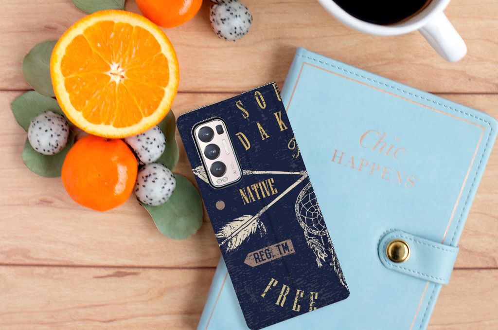 OPPO Find X3 Neo Book Cover South Dakota - B2C Telecom