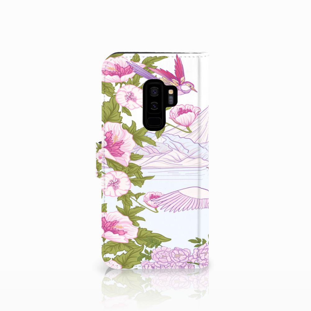 Samsung Galaxy S9 Plus Telefoonhoesje met Pasjes Bird Standing