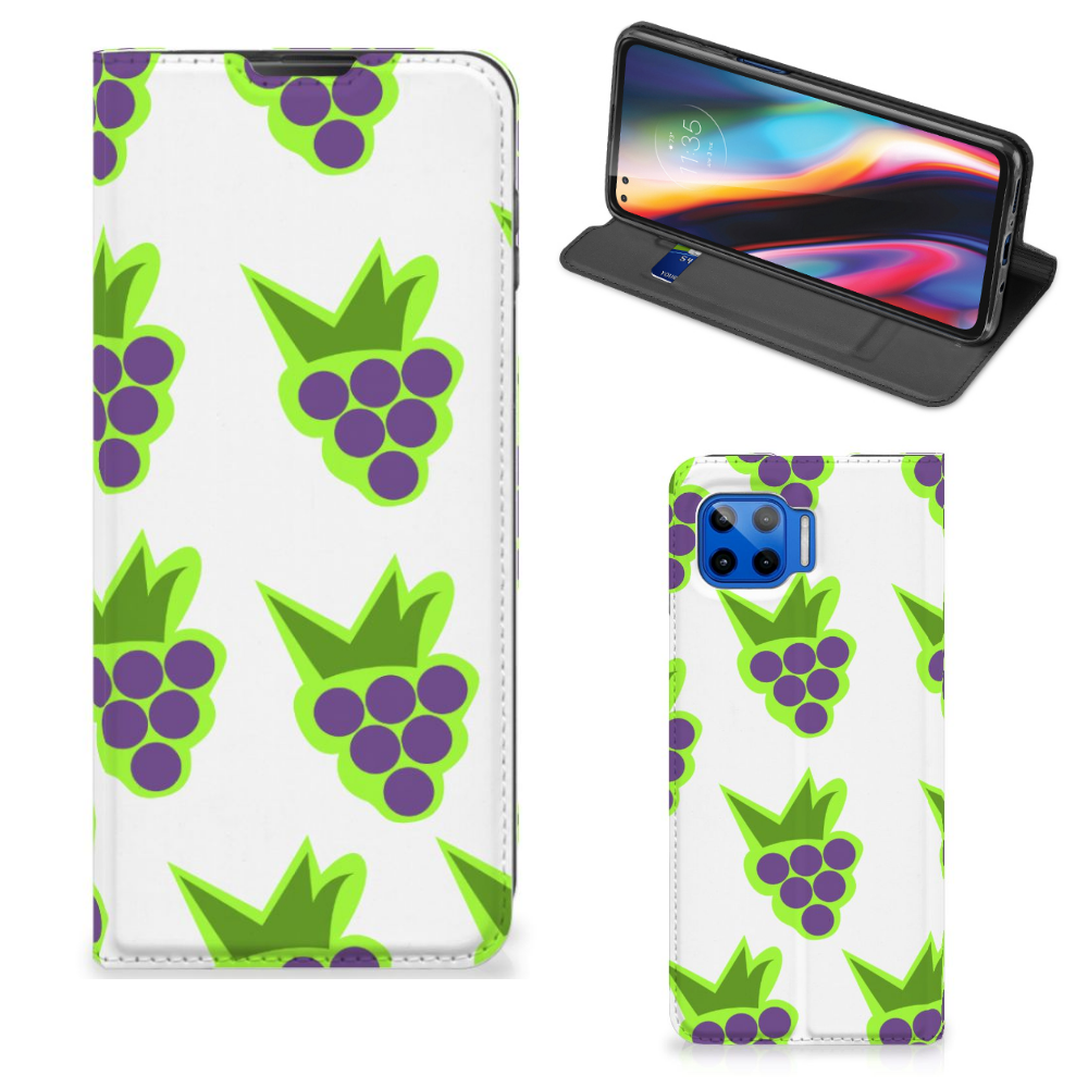 Motorola Moto G 5G Plus Flip Style Cover Druiven - B2C Telecom
