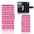 Huawei Ascend P8 Lite Telefoon Hoesje Waves Pink