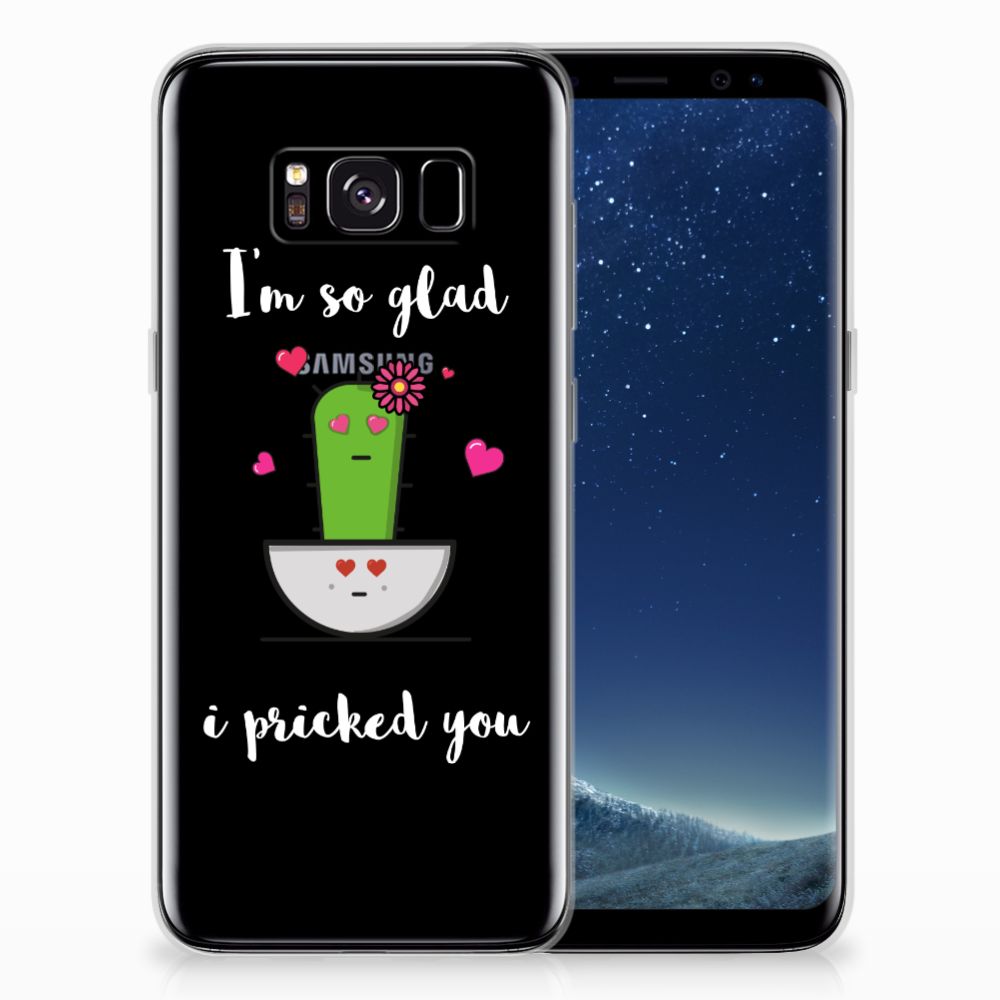 Samsung Galaxy S8 Telefoonhoesje met Naam Cactus Glad