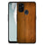 OnePlus Nord N100 Houten Print Telefoonhoesje Donker Hout