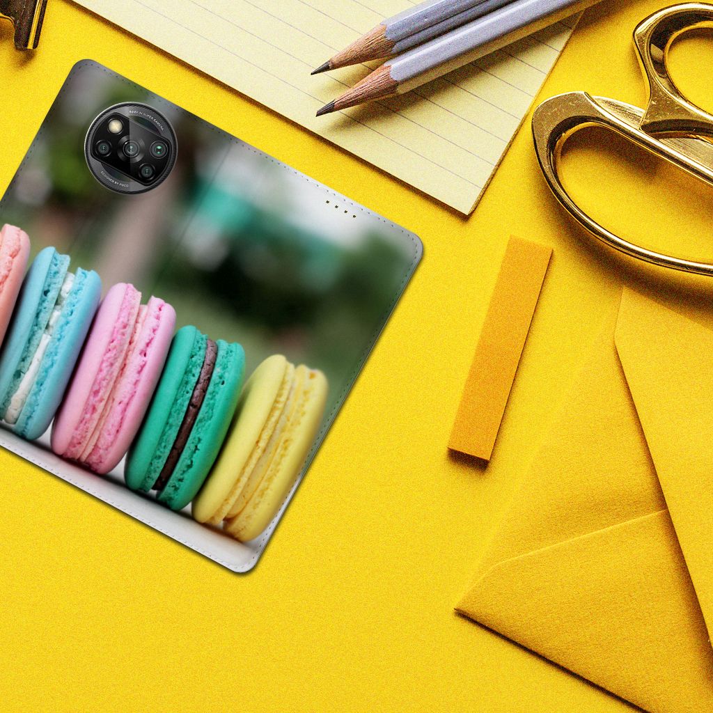 Xiaomi Poco X3 Pro | Poco X3 Flip Style Cover Macarons - B2C Telecom