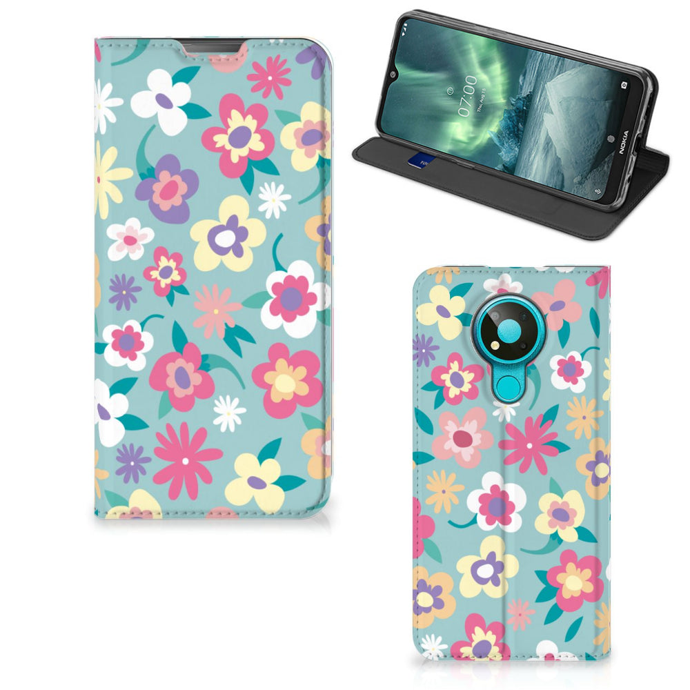 Nokia 3.4 Smart Cover Flower Power