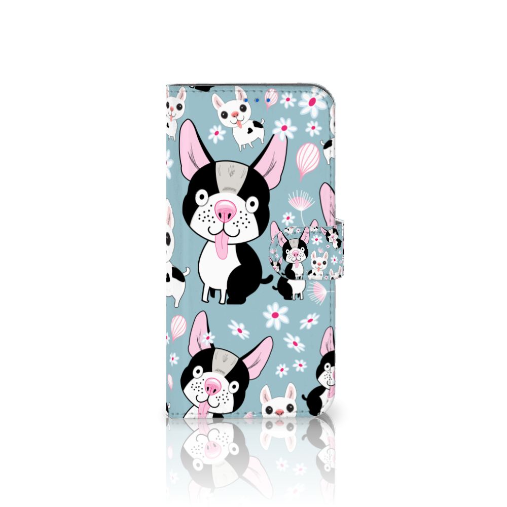 OPPO Reno6 5G Telefoonhoesje met Pasjes Hondjes