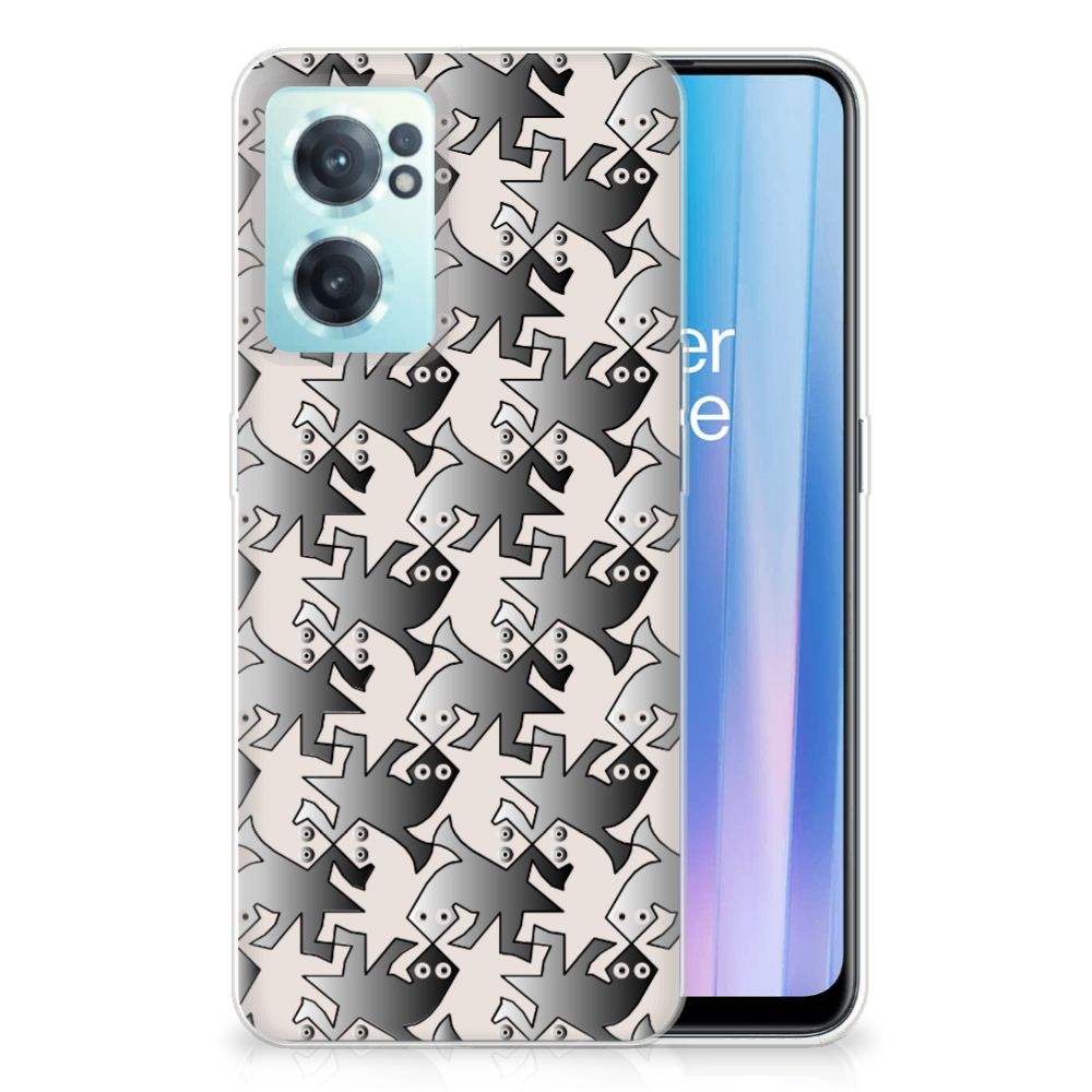 OnePlus Nord CE 2 5G TPU Hoesje Salamander Grey B2C Telecom