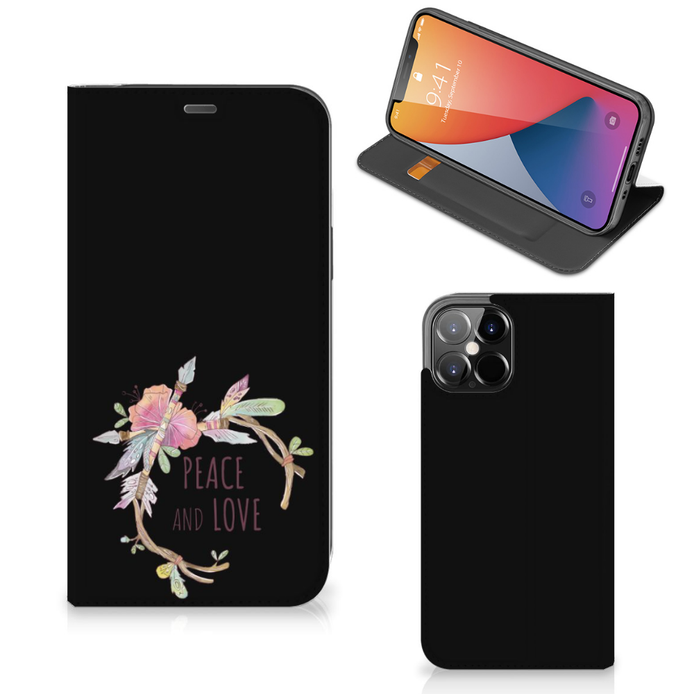 iPhone 12 Pro Max Magnet Case Boho Text - B2C Telecom