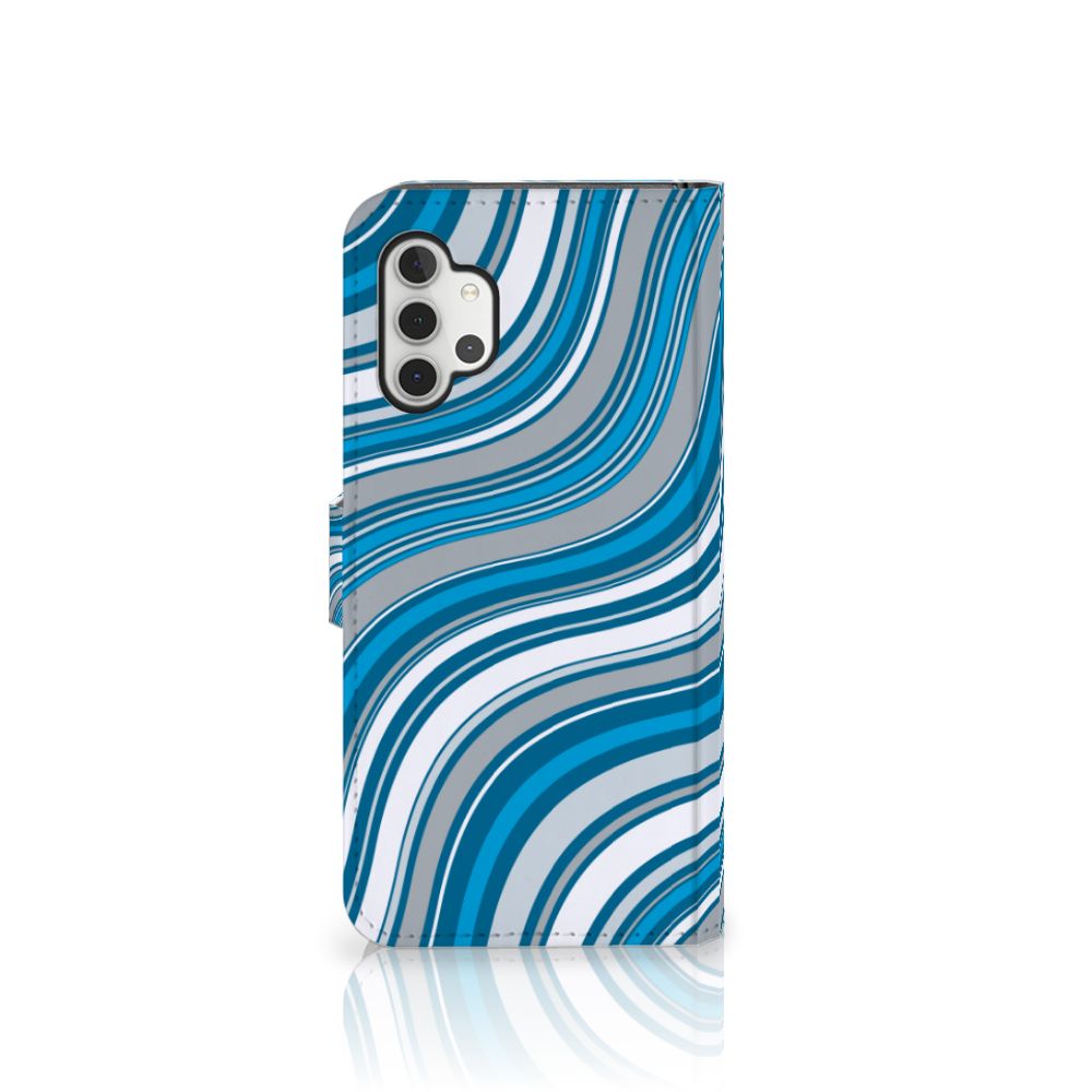 Samsung Galaxy A32 5G Telefoon Hoesje Waves Blue