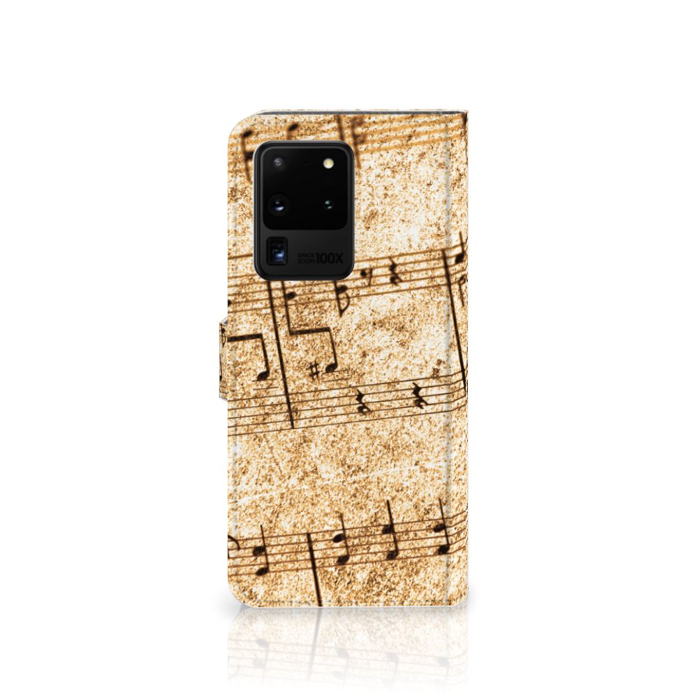 Samsung Galaxy S20 Ultra Telefoonhoesje met foto Bladmuziek