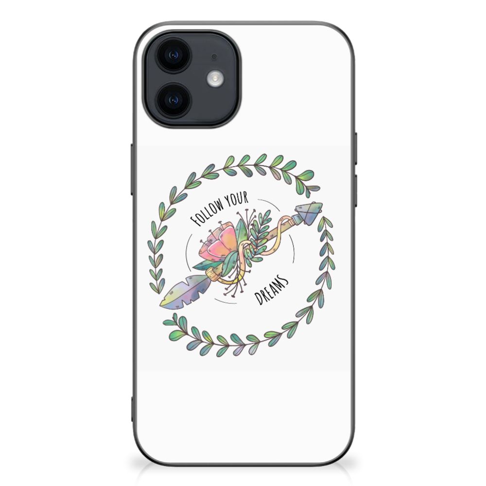 iPhone 12 Pro | 12 (6.1") Bumper Hoesje Boho Dreams B2C Telecom