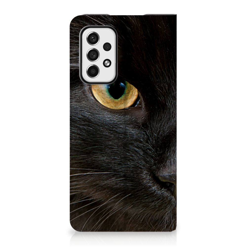 Samsung Galaxy A73 Hoesje maken Zwarte Kat - B2C Telecom