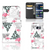 Samsung Galaxy S7 Telefoonhoesje met Pasjes Flamingo Triangle