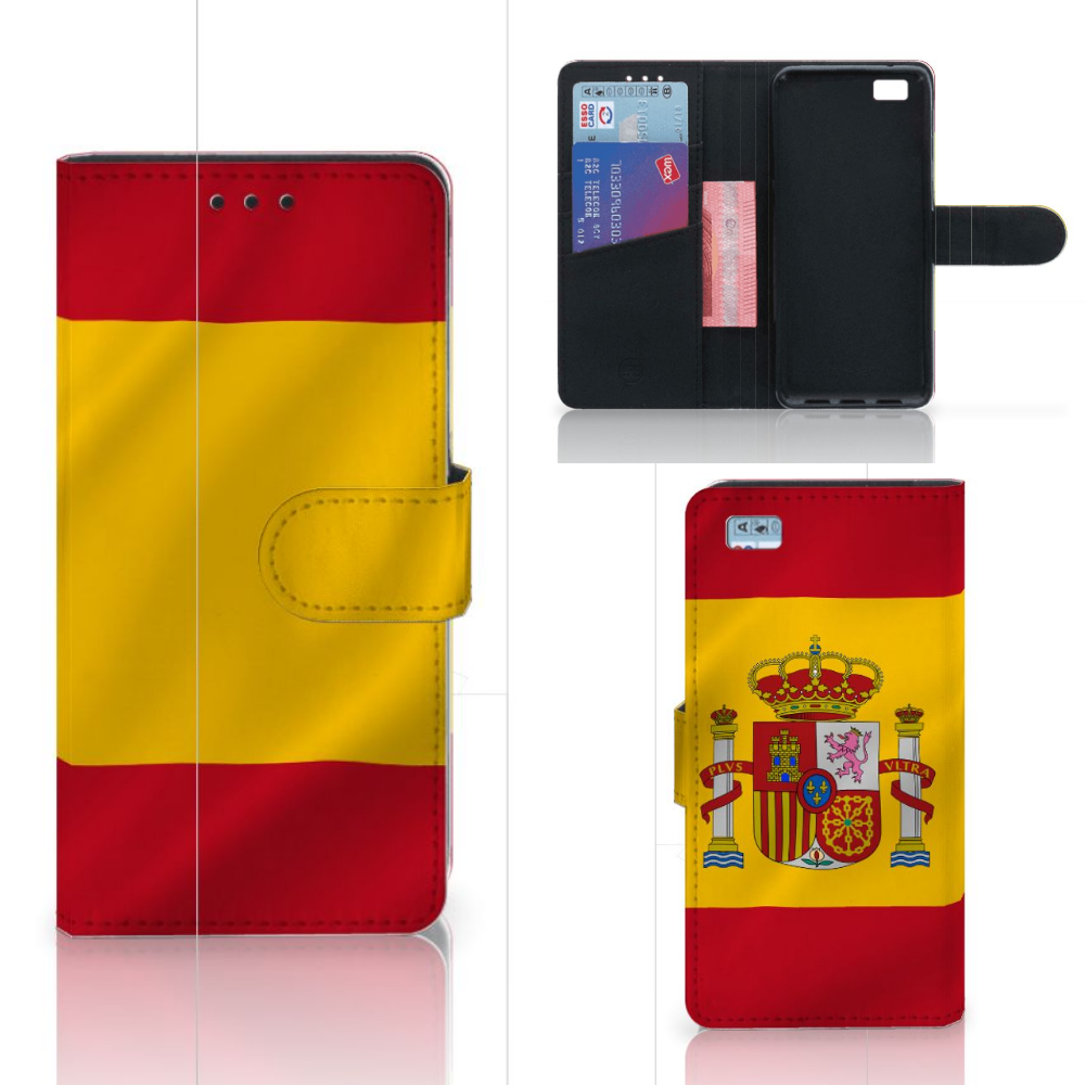 Huawei Ascend P8 Lite Bookstyle Case Spanje