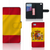 Huawei Ascend P8 Lite Bookstyle Case Spanje