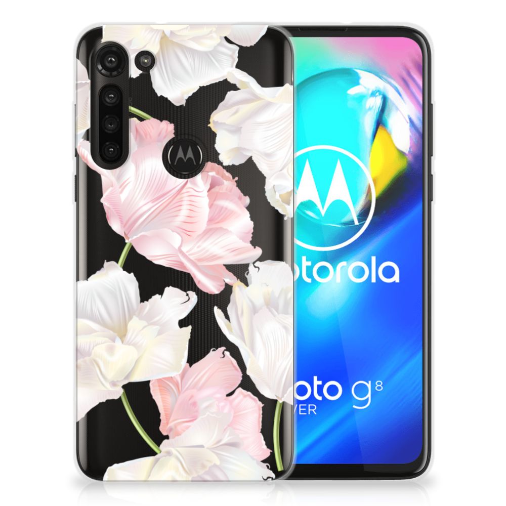 Motorola Moto G8 Power TPU Case Lovely Flowers