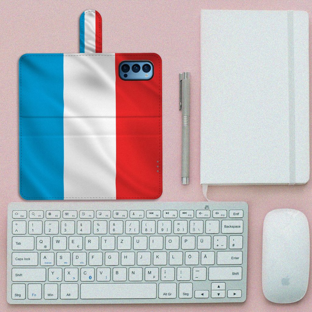 OPPO Reno 4 Pro 5G Bookstyle Case Luxemburg