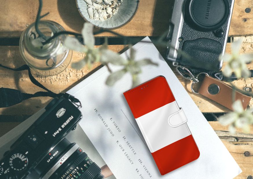 Samsung Galaxy A20s Bookstyle Case Oostenrijk