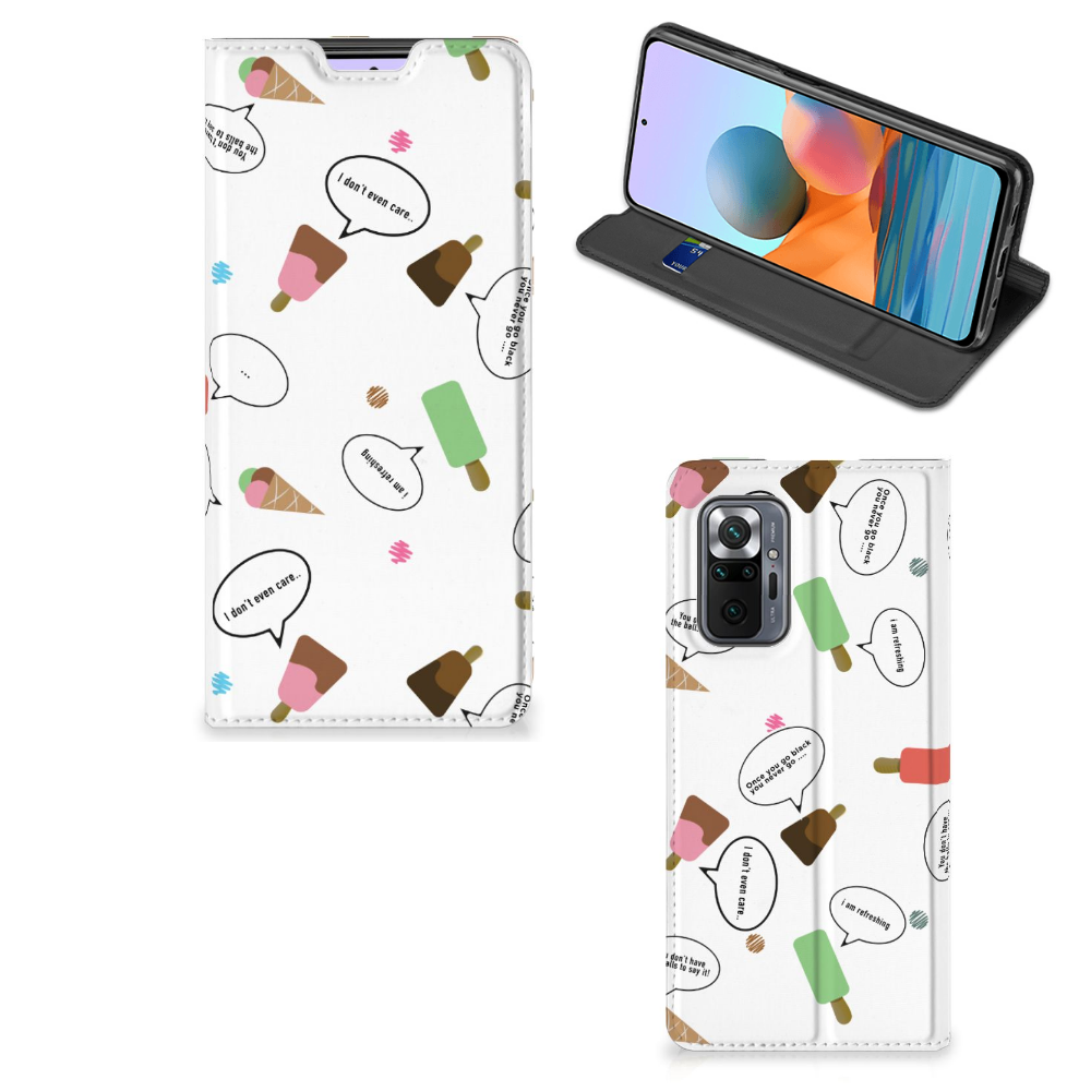 Xiaomi Redmi Note 10 Pro Flip Style Cover IJsjes - B2C Telecom
