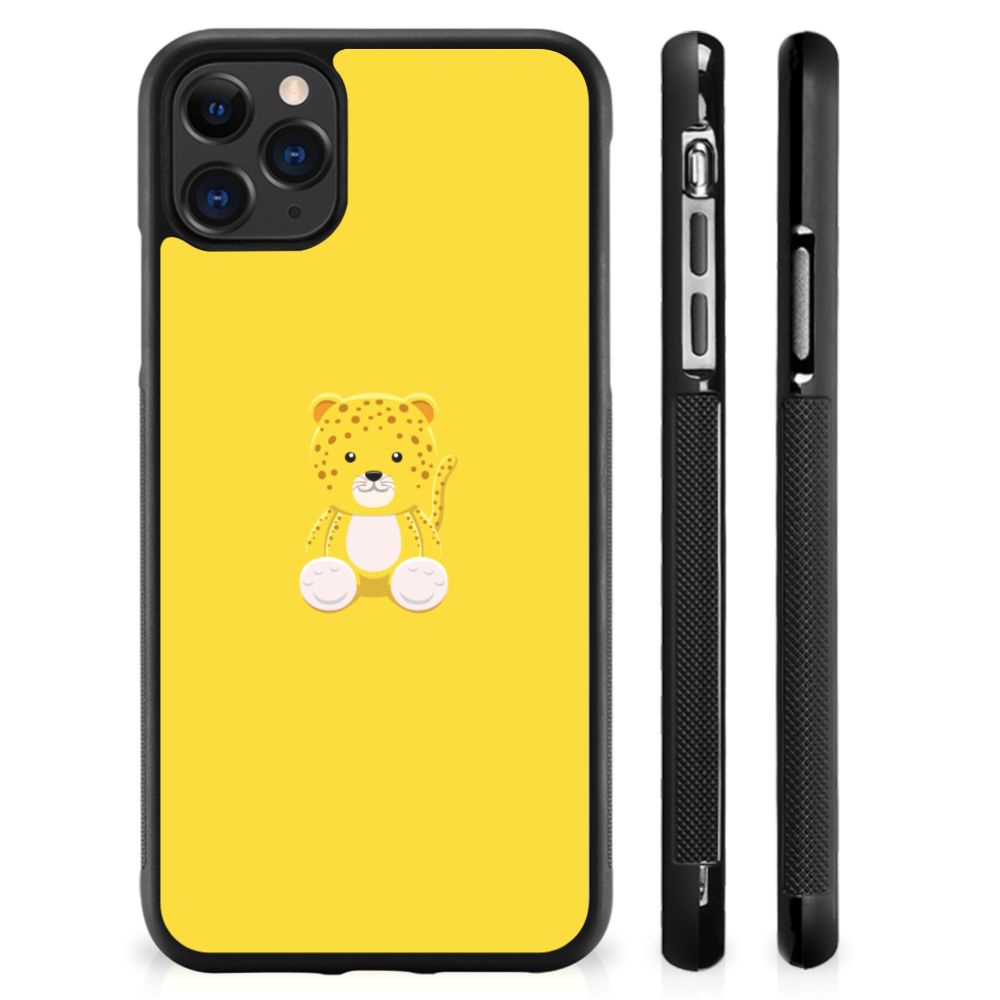 Apple iPhone 11 Pro Max Bumper Hoesje Baby Leopard B2C Telecom