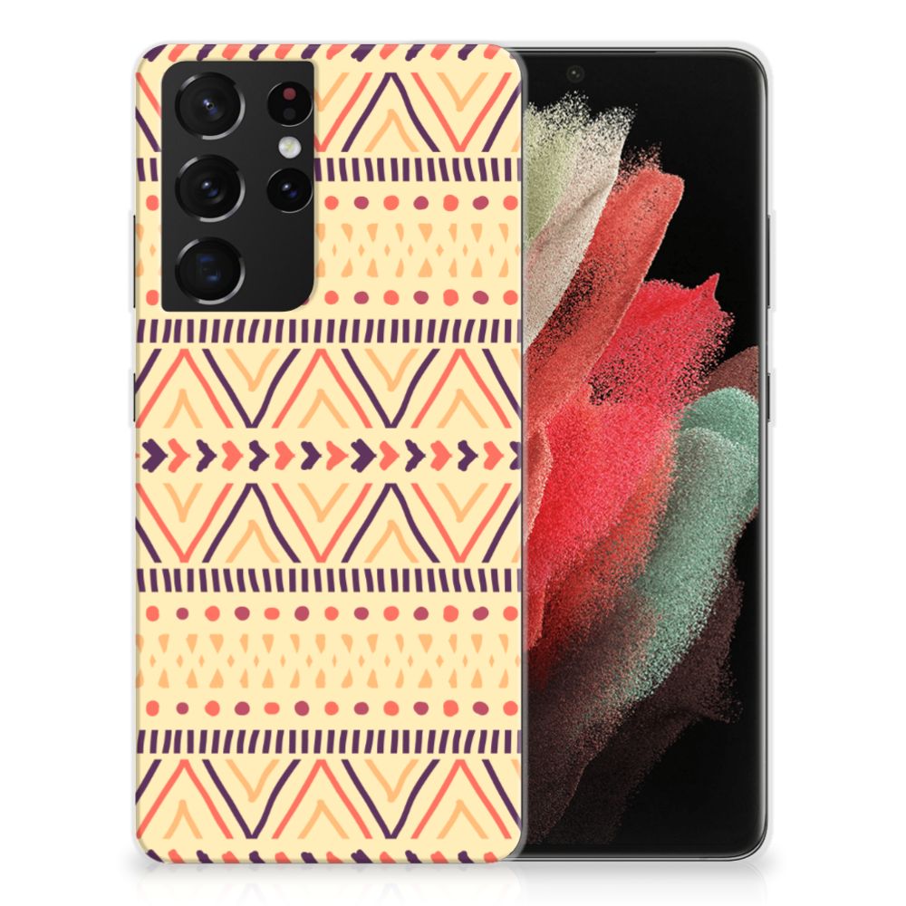 Samsung Galaxy S21 Ultra TPU bumper Aztec Yellow B2C Telecom