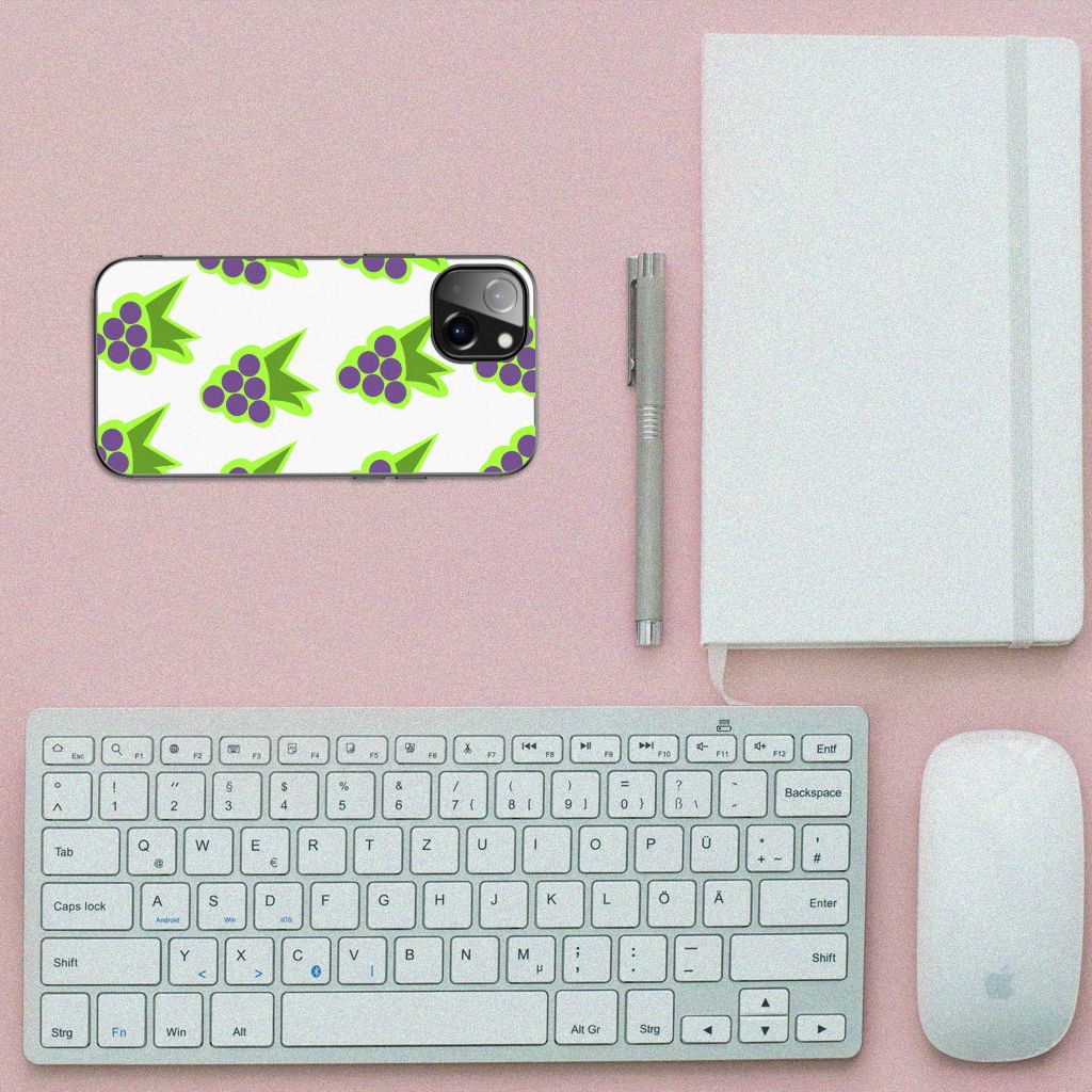 Apple iPhone 13 Back Cover Hoesje Druiven B2C Telecom