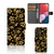 Samsung Galaxy A13 (4G) Hoesje Gouden Bloemen