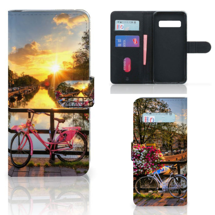Samsung Galaxy S10 Flip Cover Amsterdamse Grachten
