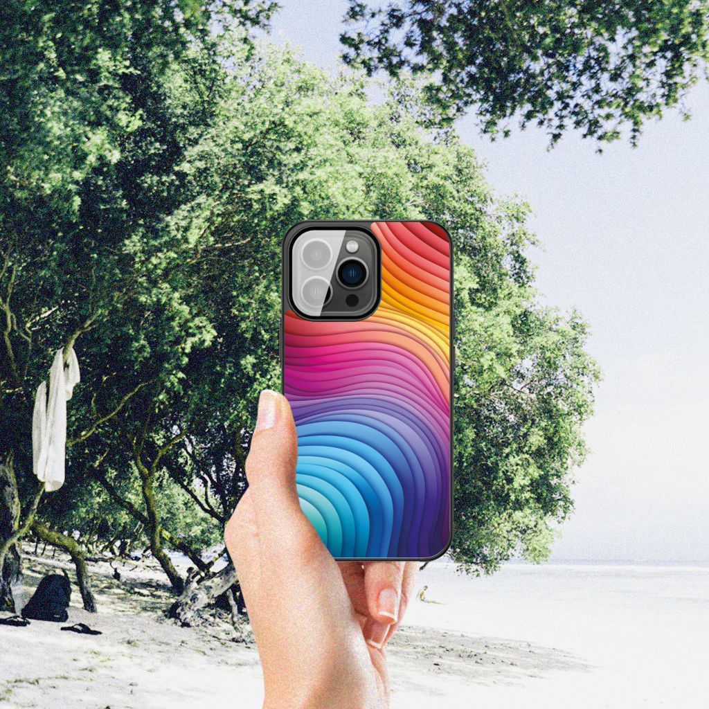 Backcover voor iPhone 13 Pro Regenboog B2C Telecom