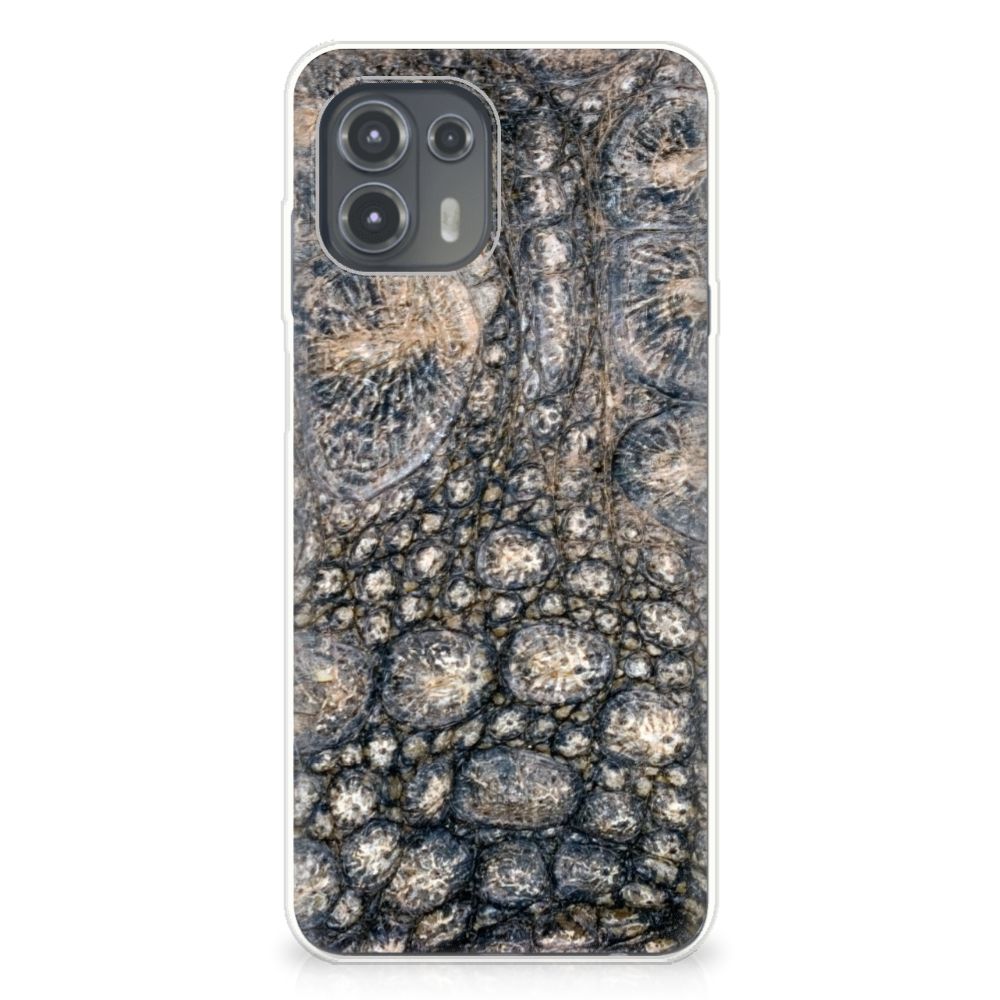 Motorola Edge 20 Lite TPU Hoesje Krokodillenprint B2C Telecom